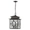 Homeroots 18.75 x 12 x 12 in. Calvert 4-Light Oil-Rubbed Bronze Hanging Lantern 397967 - alternate 1